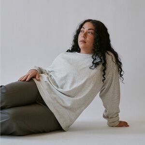 Okay to Rest Long Sleeve White Tee XL